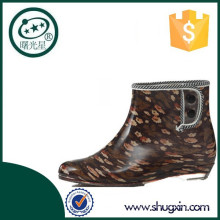 sex ladies shoes wholesale export non-slip garden platform ankle boots D-625